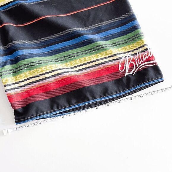 Billabong Mens Striped Hecho de Billabong Mexican Board Shorts Multi Size 40 - Picture 5 of 9